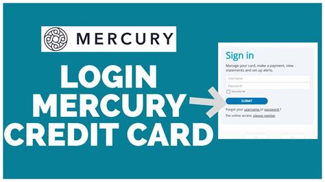 mercury international online app|Mercury Credit Card Login .